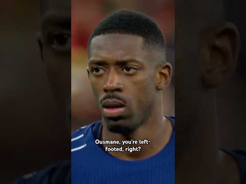 Ousmane Dembélé’s penalty 🤯