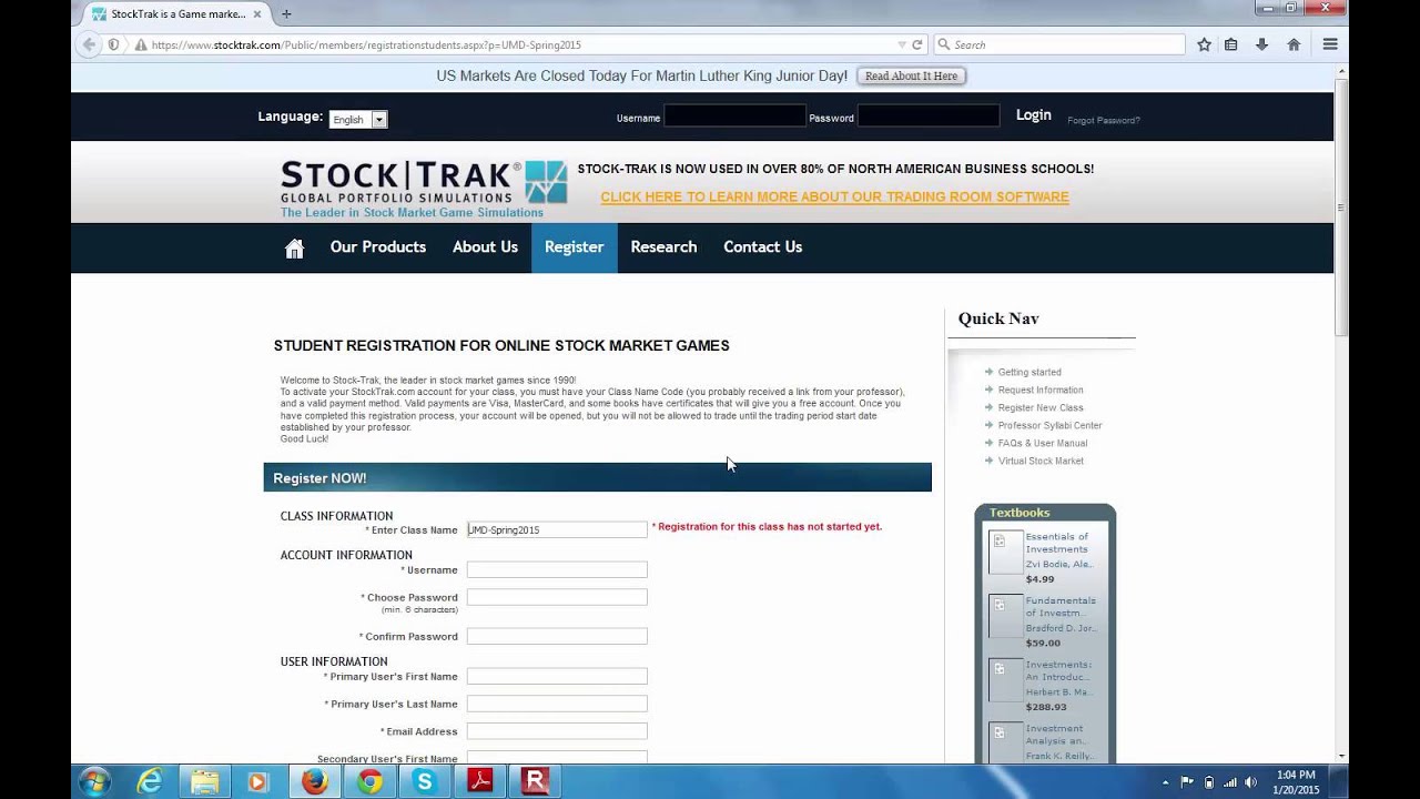 FIN 383 class introduction