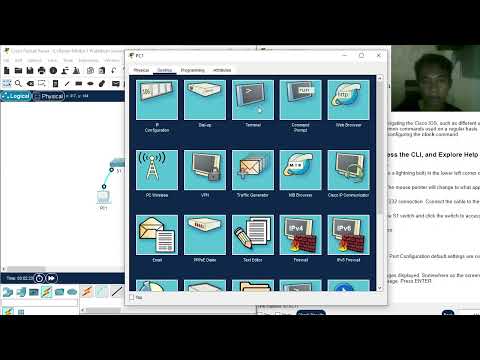 Part 1 Establish Basic Connections, Access the CLI, and Explore Help