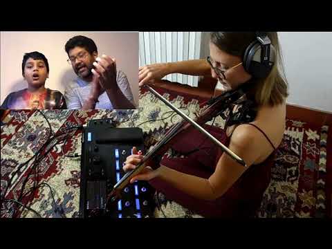 130/16 - Anais Drago melodic transcription with BC Manjunath and his son Skanda