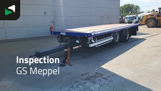 Remorcă platformă GS Meppel AN-1800 | Imagine 4 - Autoline