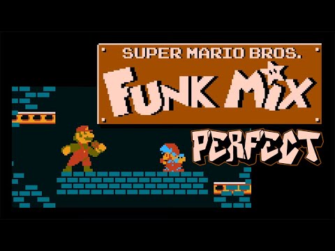 Friday Night Funkin' - Perfect Combo - Super Mario Bros. Funk Mix Mod + Extras [HARD]