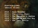 Chronicles of a Narnia Fan #20 - The Movie Order