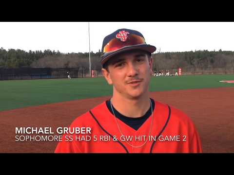 Post-Game Interviews w/SJU's Gruber & Haugen - 2018 Concordia