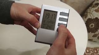 Pen Stand With Digital Clock