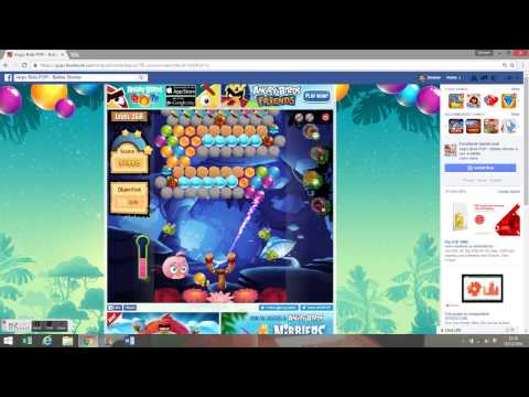 Angry Birds POP! on Facebook - Level 168 Walkthrough