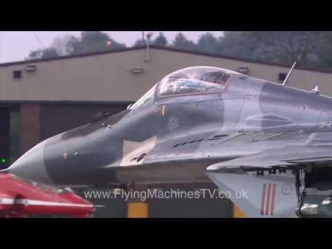Polish Mig 29 Display at RIAT 2012