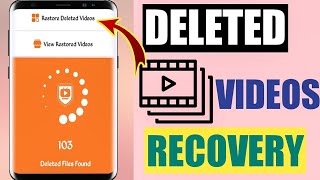 How to restore PERMANENTLY Deleted Videos On Android in One Minute