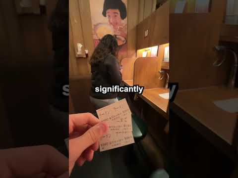 Eu experimentei o ramen mais solitário do Japão...