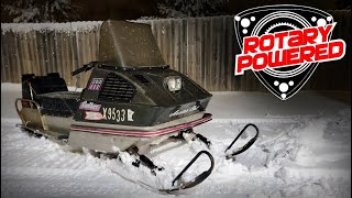 ABANDONED Rotary Snowmobile - Will it Run After 20+ Years?