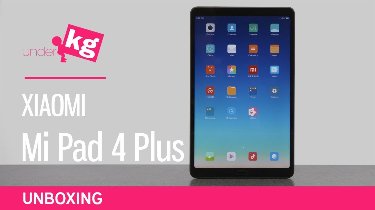 Xiaomi Mi Pad 4 Plus Unboxing [4K]