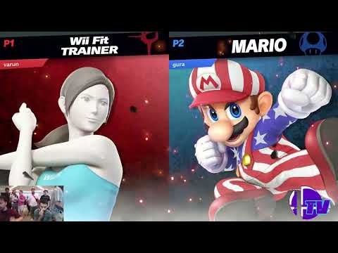 WaveDash 2023Winner's Semi-Finals - varun (Wii-fit Trainer) Vs TinyToaster (Mario) - SSBU Tournament