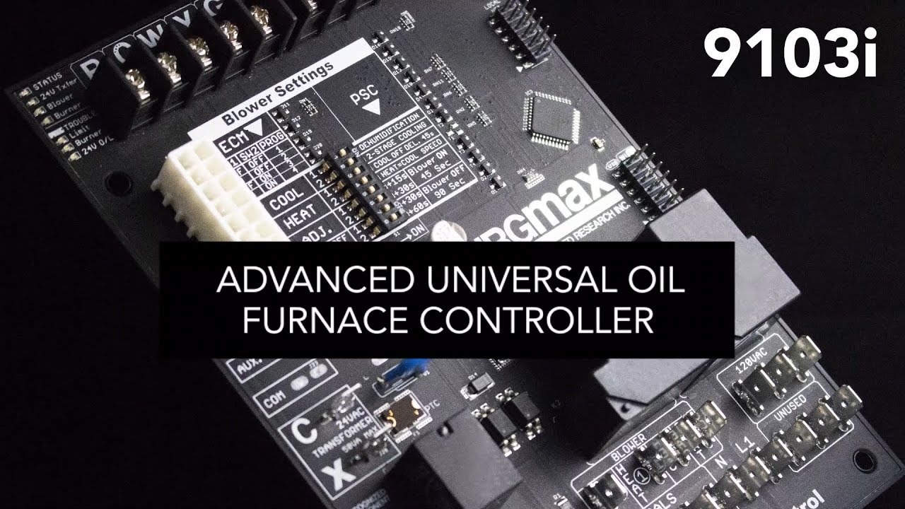 9103i Advanced Universal Oil Furnace Controller