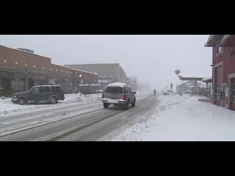 A winter wonderland for Californians in the Sierra Mountains
