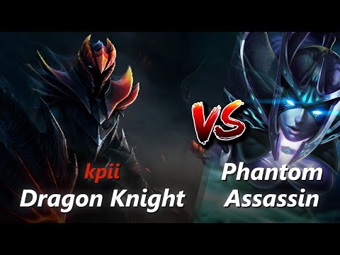 How to Dragon Knight offlane vs Phantom Assassin (feat. kpii) | First 10 minutes
