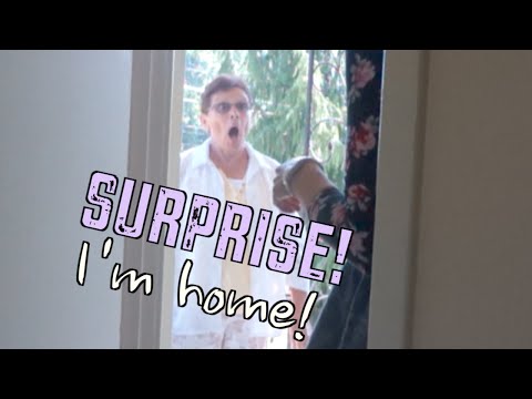 SURPRISE! I'm in Canada! Surprising my Grandma ☆ ただいま〜♫ おばあちゃんにドッキリ (SURPRISE! I'm in Canada! Surprising my Grandma ☆ ただいま〜♫ おばあちゃんにドッキリ)