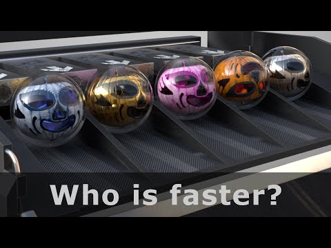 Marble Run Animation #11 Ultimate 🎃 Halloween Edition 🎃 ❤️ C4D4U