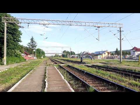 Trenul IR 1753 București Nord GR.A-Suceava Nord soseste in gara Dolhasca