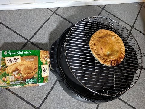 Frozen Chicken Pot Pie, NuWave Oven Heating...