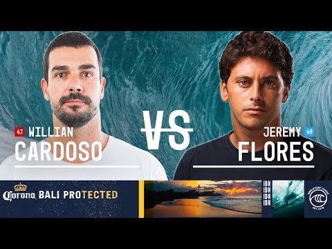 Willian Cardoso vs. Jeremy Flores - Round of 32, Heat 6 - Corona Bali Protected 2019