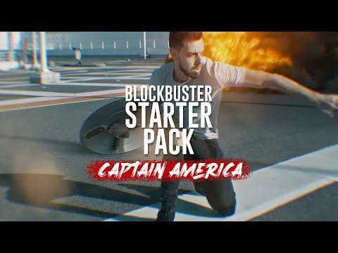 The BLOCKBUSTER Starter Pack - Captain America