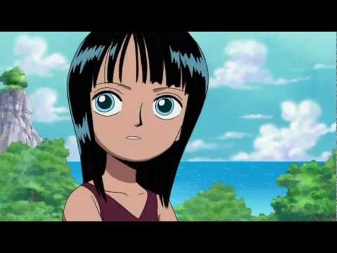One Piece - Robin learns how to laugh