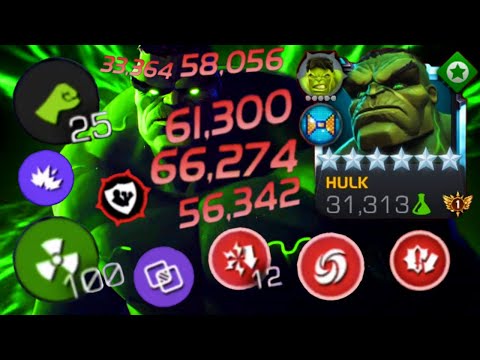 6 Star Rank 5 Ascended Immortal Hulk is a Monster!