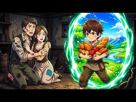 REINCARNATED As A BABY in POOR FAMILY But With SECRET LAND Where Time Moves 365x FASTER!