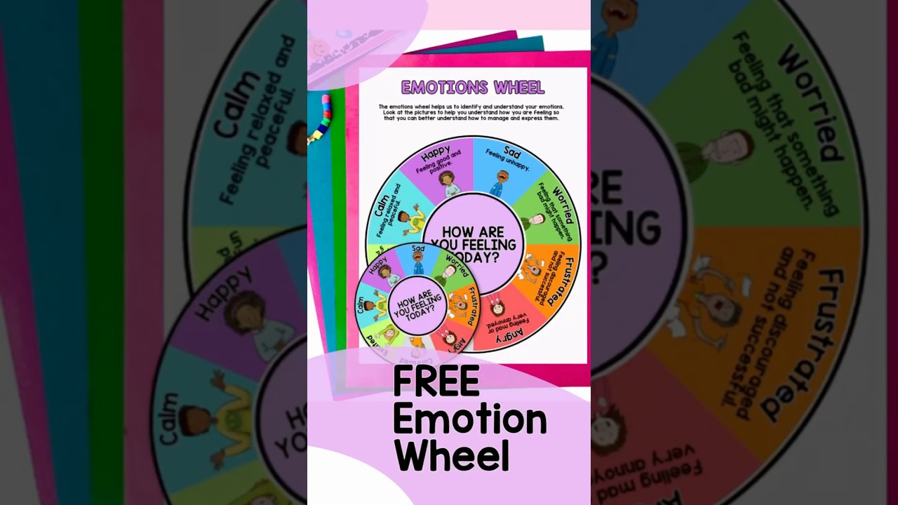 Transform Classroom Emotions with This Free Emotion Wheel | SEL Resource for Teachers