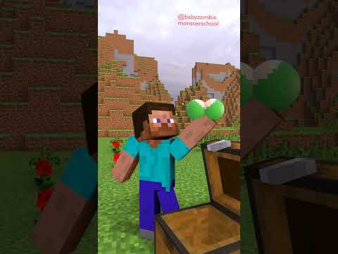 Steve - Minecraft But Everything is weird (the next) - Baby Zombie Minecraft Animation