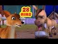 பாடும் கழுதையின் கதை Tamil Stories For Kids Collection Infobells