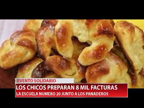 EVENTO SOLIDARIO: LOS CHICOS PREPARAN 8 MIL FACTURAS