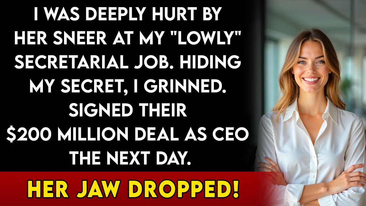 My Family Mocked My Secretary Job — The Next Day, I Signed A $200 Million Deal As CEO!