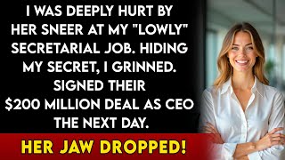 My Family Mocked My Secretary Job — The Next Day, I Signed A $200 Million Deal As CEO!