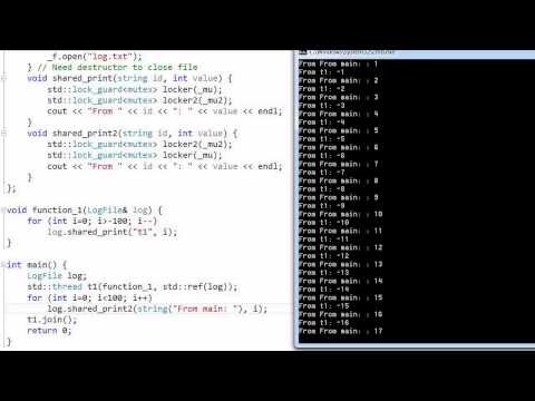 C Threading 4 Deadlock