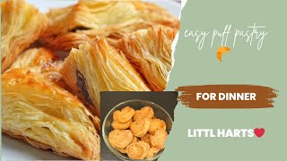 Puff Pastry Recipe | paneerPuff Pastry | sweet Puff Pastry #shorts puff #pastry #baking