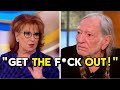 Willie Nelson KICKED OFF The View After SHOCKING Heated Clash With Joy Behar! 