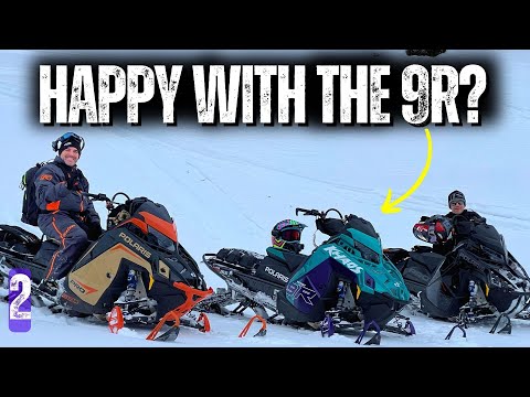 Riding the Polaris Khaos 9R 325 and 850 Pro-RMK