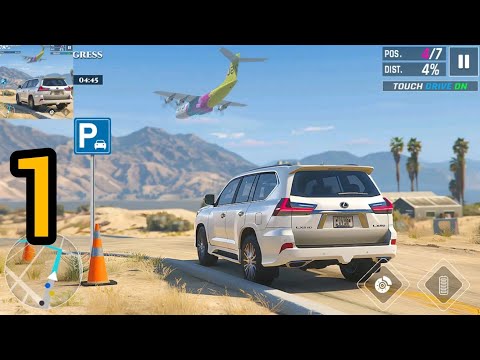 Offroad Prado 4x4 Driving Game - Car Parking Simulator - Parking Games - Android & ios Gameplay
