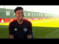 Jadon Sancho First Interview as new Manchester United Player