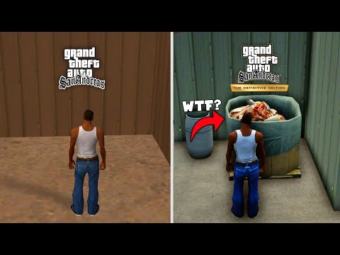 Weird Changes In GTA Trilogy (Definitive Edition)