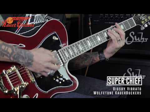 Kauer Guitars Super Chief guitar demo - by RJ Ronquillo