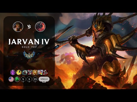 Jarvan IV Top vs Aatrox - NA Challenger Patch 14.2