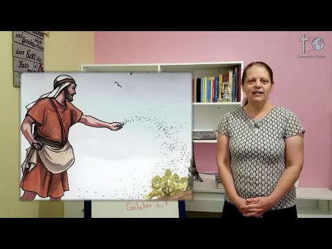 Sonntagschule - Was du sähst wirst du ernten (#Kinderstunde #Kinderkirche #Kindergottesdienst)