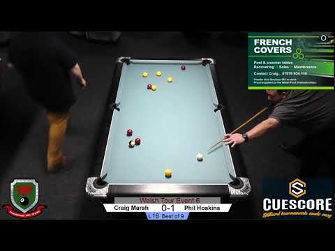 Craig March VS Phil Hoskins Event 6 last 16