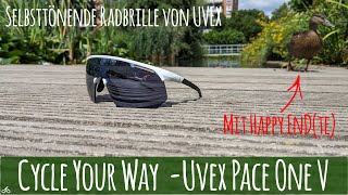 UVEX pace one V - selbsttönende Radbrille