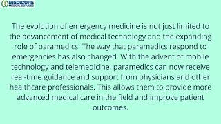The Evolution of Emergency Medicine How Paramedic Training is Keeping Up with the Times