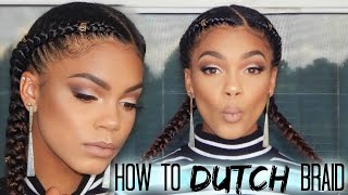 How to Dutch Braid | Kenzey Cooper