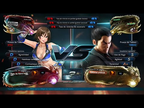 30_2 Asuka (raiden) vs Kazuya - Tekken 7 ( Uchiha x24 ) Sin Grafica