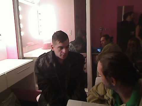 Hugo Bianco backstage @ Pink Room, South Beach